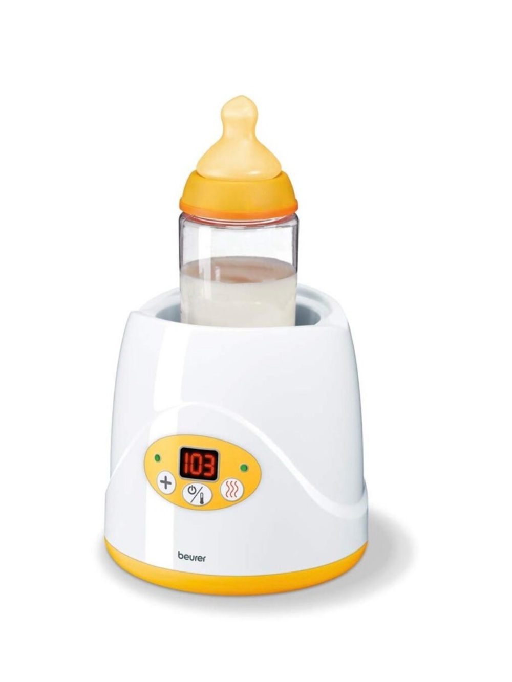 Beurer 2-in-1 Digital Baby Bottle and Food Warmer with Digital Display